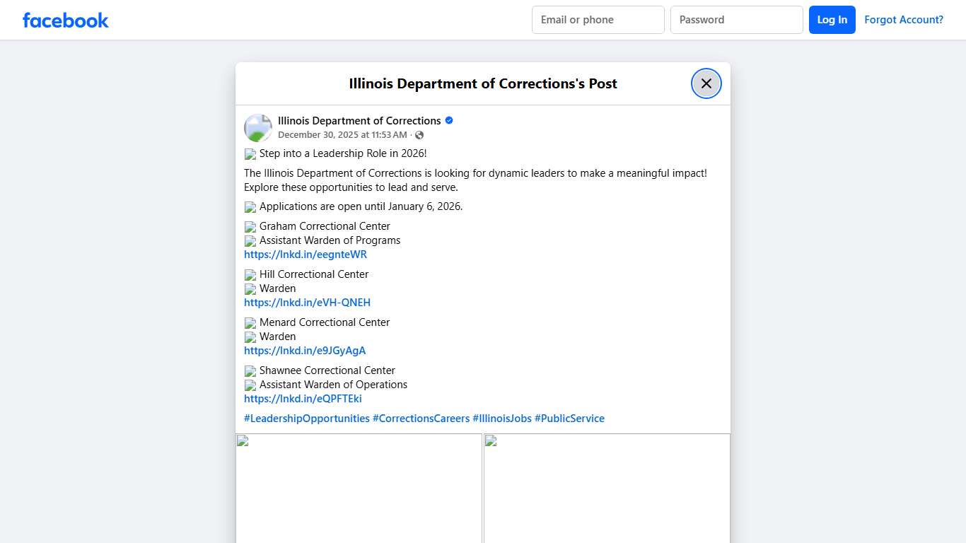 🚨 Step into a... - Illinois Department of Corrections | Facebook
